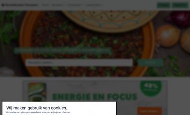 Schermafbeelding van wereldkeukenrecepten.nl