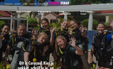 Schermafbeelding van wereldstage.com