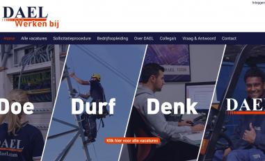 Schermafbeelding van werkenbij.dael.com