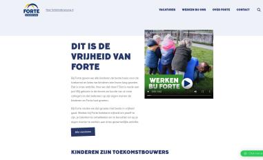 Schermafbeelding van werkenbijforte.nl