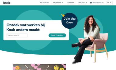 Schermafbeelding van werkenbijknab.nl