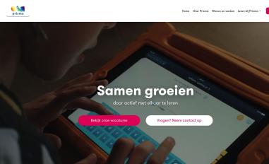 Schermafbeelding van werkenbijprisma.nl