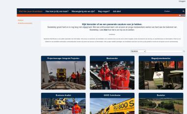 Schermafbeelding van werkenbijswietelsky.nl