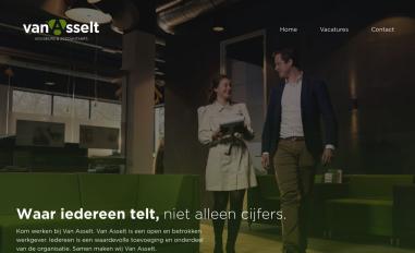 Schermafbeelding van werkenbijvanasselt.nl