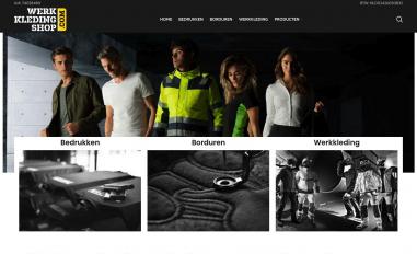Schermafbeelding van werkkledingshop.com