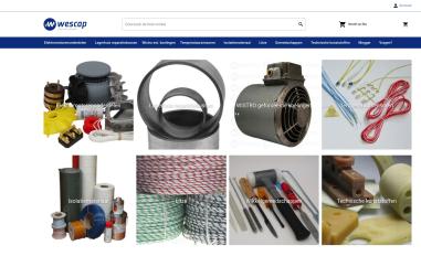 Schermafbeelding van wescap.nl