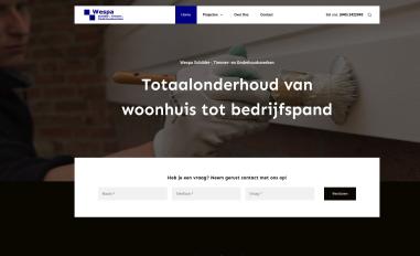 Schermafbeelding van wespaklus.nl