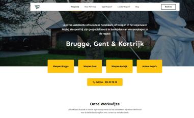 Schermafbeelding van wespenvrij.be