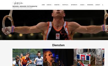Schermafbeelding van wesseldekkerfotografie.nl