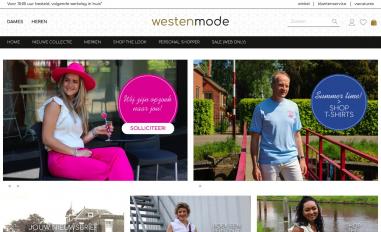 Schermafbeelding van westenmode.nl