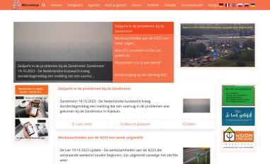 Schermafbeelding van westlanders.nu