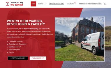 Schermafbeelding van westvlietbewaking.nl