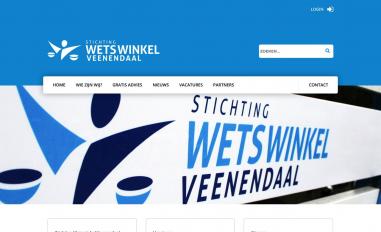 Schermafbeelding van wetswinkel-veenendaal.nl