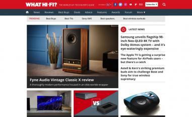 Schermafbeelding van whathifi.com