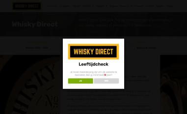 Schermafbeelding van whiskydirect.nl