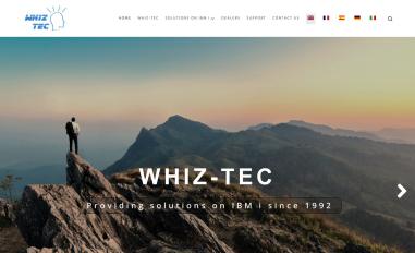 Schermafbeelding van whiz-tec.com