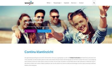 Schermafbeelding van whooz.nl