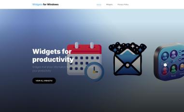 Schermafbeelding van widgets.nxtsoft.nl