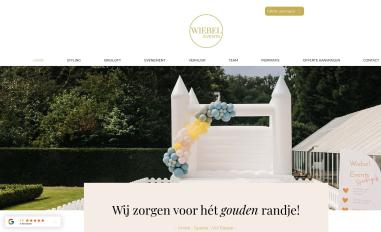 Schermafbeelding van wiebelevents.nl