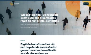 Schermafbeelding van wieckmolendijk.nl