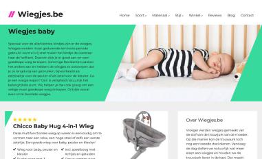 Schermafbeelding van wiegjes.be