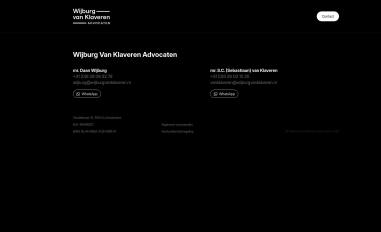 Schermafbeelding van wijburgvanklaveren.nl