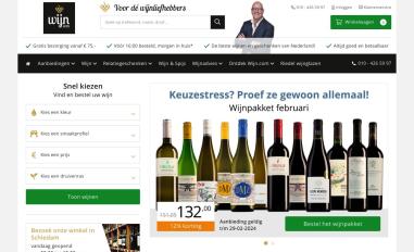 Schermafbeelding van wijn.com