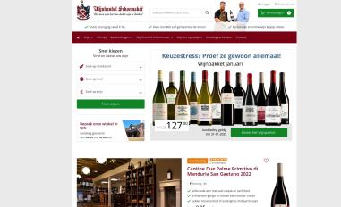 Schermafbeelding van wijnhandel-schoemaker.nl