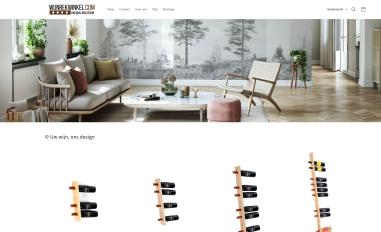 Schermafbeelding van wijnrekwinkel.com