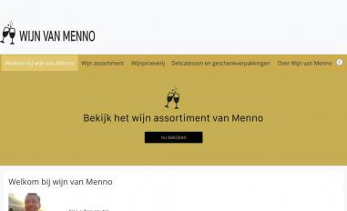 Schermafbeelding van wijnvanmenno.nl