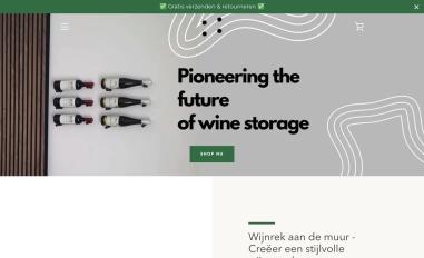 Schermafbeelding van wijnwand.com