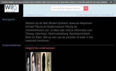 Schermafbeelding van wikimiddenbrabant.nl
