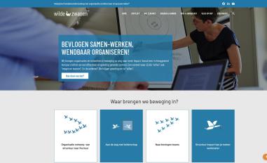 Schermafbeelding van wildezwanen.be