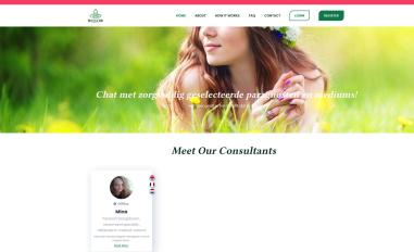 Schermafbeelding van willow-whispers.nl