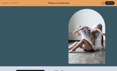 Schermafbeelding van willpowermarketing.nl