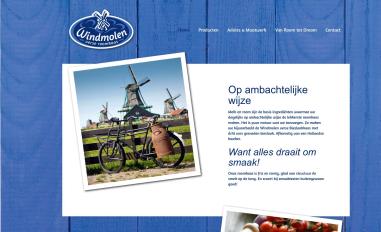 Schermafbeelding van windmolenkaas.nl