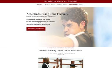 Schermafbeelding van wingchun.nl