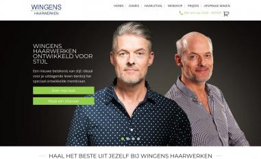 Schermafbeelding van wingenshaarwerken.nl