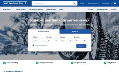 Schermafbeelding van winterbanden.nl