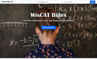 Schermafbeelding van wiscatbijles.nl