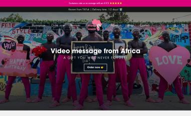 Schermafbeelding van wishes-from-africa.com