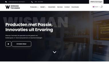 Schermafbeelding van wisman-techniek.nl