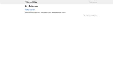 Schermafbeelding van witgoed-gids.nl