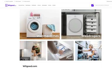 Schermafbeelding van witgoed.com