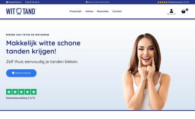 Schermafbeelding van wittand.nl