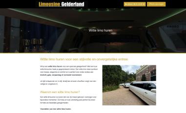 Schermafbeelding van witte-limo-huren.nl