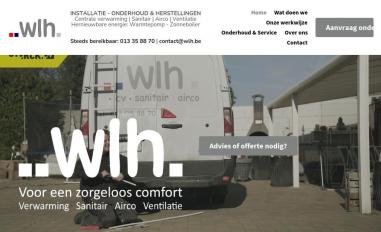 Schermafbeelding van wlh.be