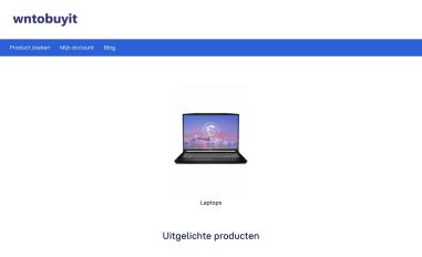 Schermafbeelding van wntobuyit.com