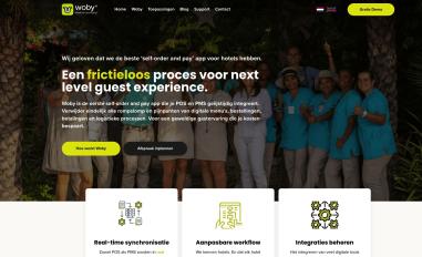 Schermafbeelding van woby.nl