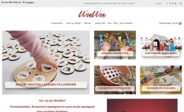 Schermafbeelding van woewoe.nl